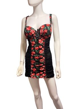 French Affair Push Up Bra Dress - XL